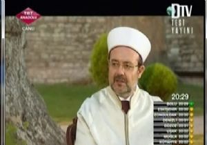 Diyanet TV, tüm insanlığa hayırlı olsun